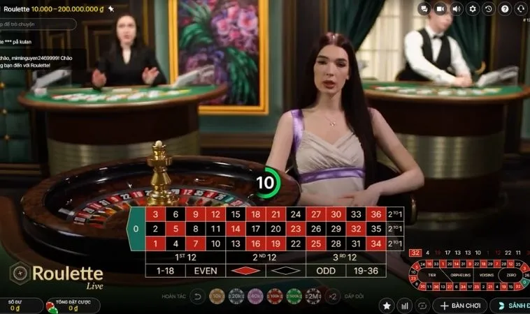 Các loại cược trong Roulette Nhà Cái 89Bet