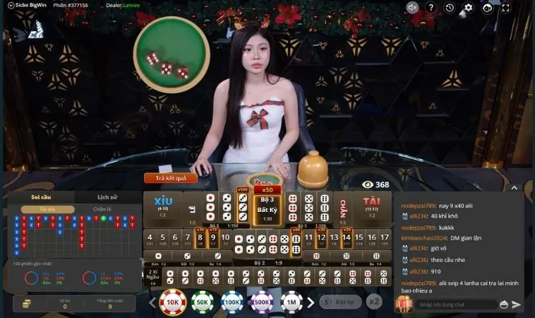 Bàn cược Tài Xỉu Nhà Cái 89Bet