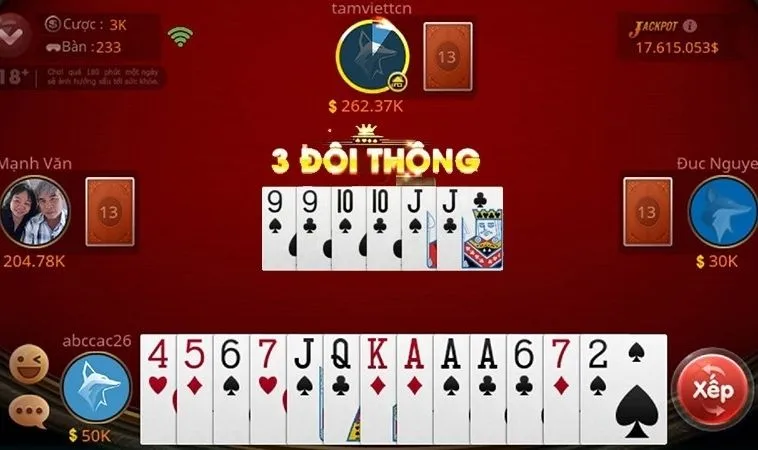 Chiến thuật đánh Tiến Lên Miền Nam Nhà Cái 89Bet hiệu quả