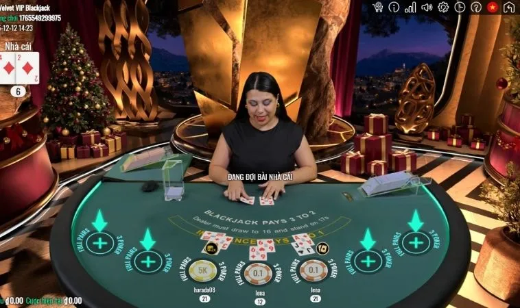 Trải nghiệm chơi Blackjack Tại 89Bet cùng dealer chuyên nghiệp