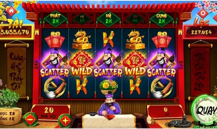 Giao diện chơi Nổ Hũ Ông Đồ Tại 89Bet