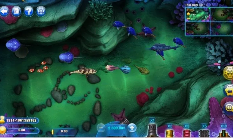 Các sinh vật trong game Thợ Săn Cá Tại 89Bet